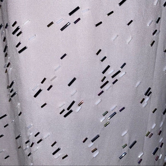 Calvin Klein Beaded Strapless Evening Dress - Picture 3 of 7